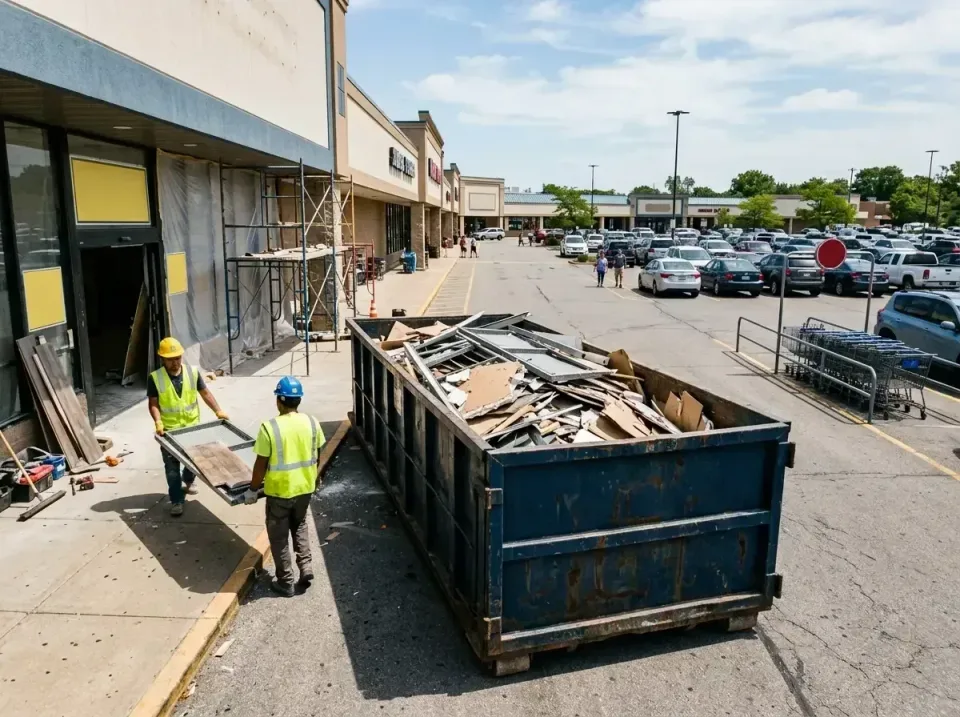 retail-store-renovation-debris-003 — frequently asked questions, Roll-off Dumpster Rentals in Grottoes, VA